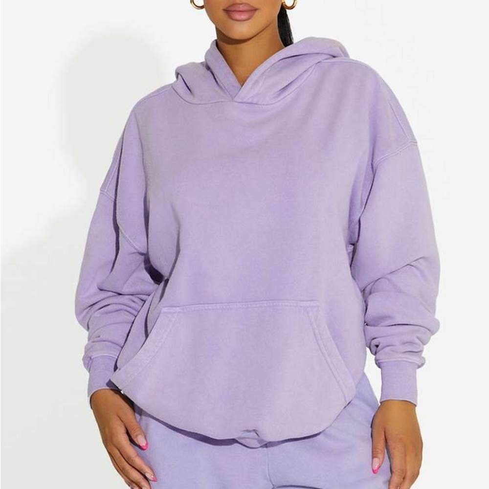 Naked Wardrobe The Ex-Boyfriend Sweater in Light Purple